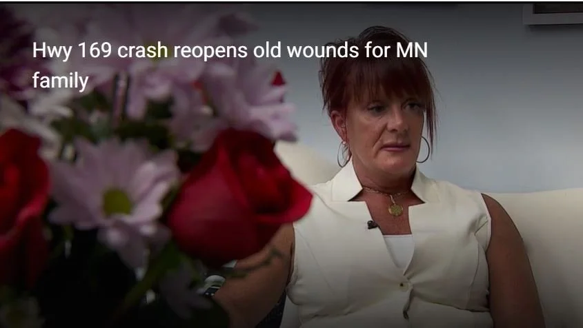 Hwy 169 crash that killed Plymouth mother reopens old wounds for another family
