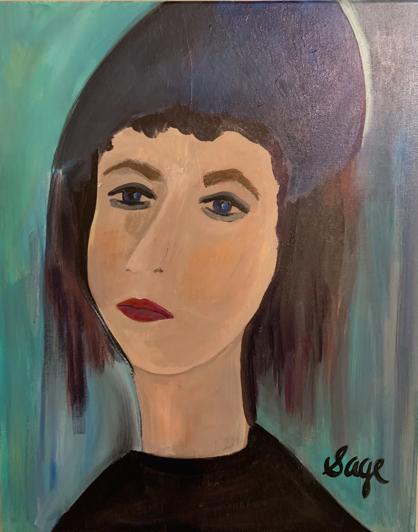   307—Beatrice (16x20)  $150  