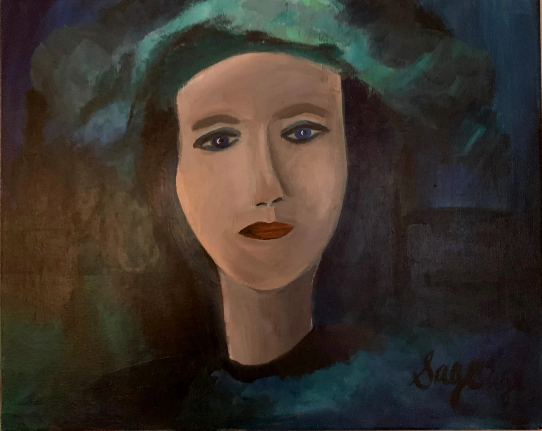   301—Agatha (16x20)  $125  