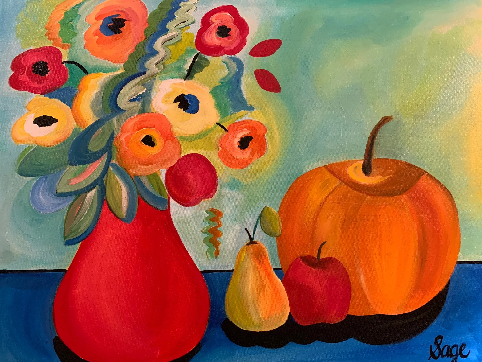   120—Celebrate Fall (24x30)  $200  
