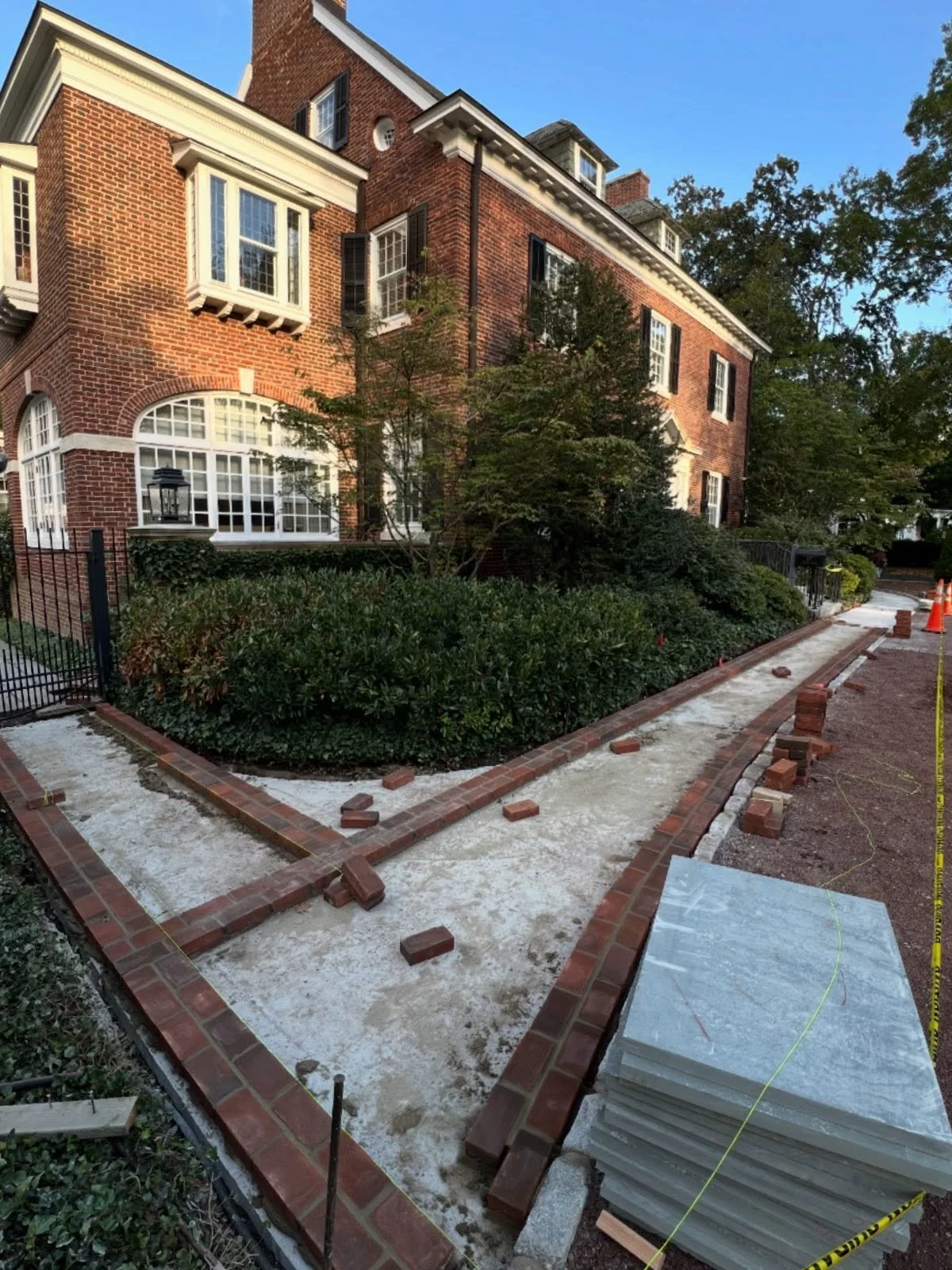 Underway this week on our latest restoration &amp; enhancement project.  This beauty was built in 1903, has been under the expert loving care of our esteemed colleagues @allowayconstruction for many years, and comes with quite a few fun facts which w