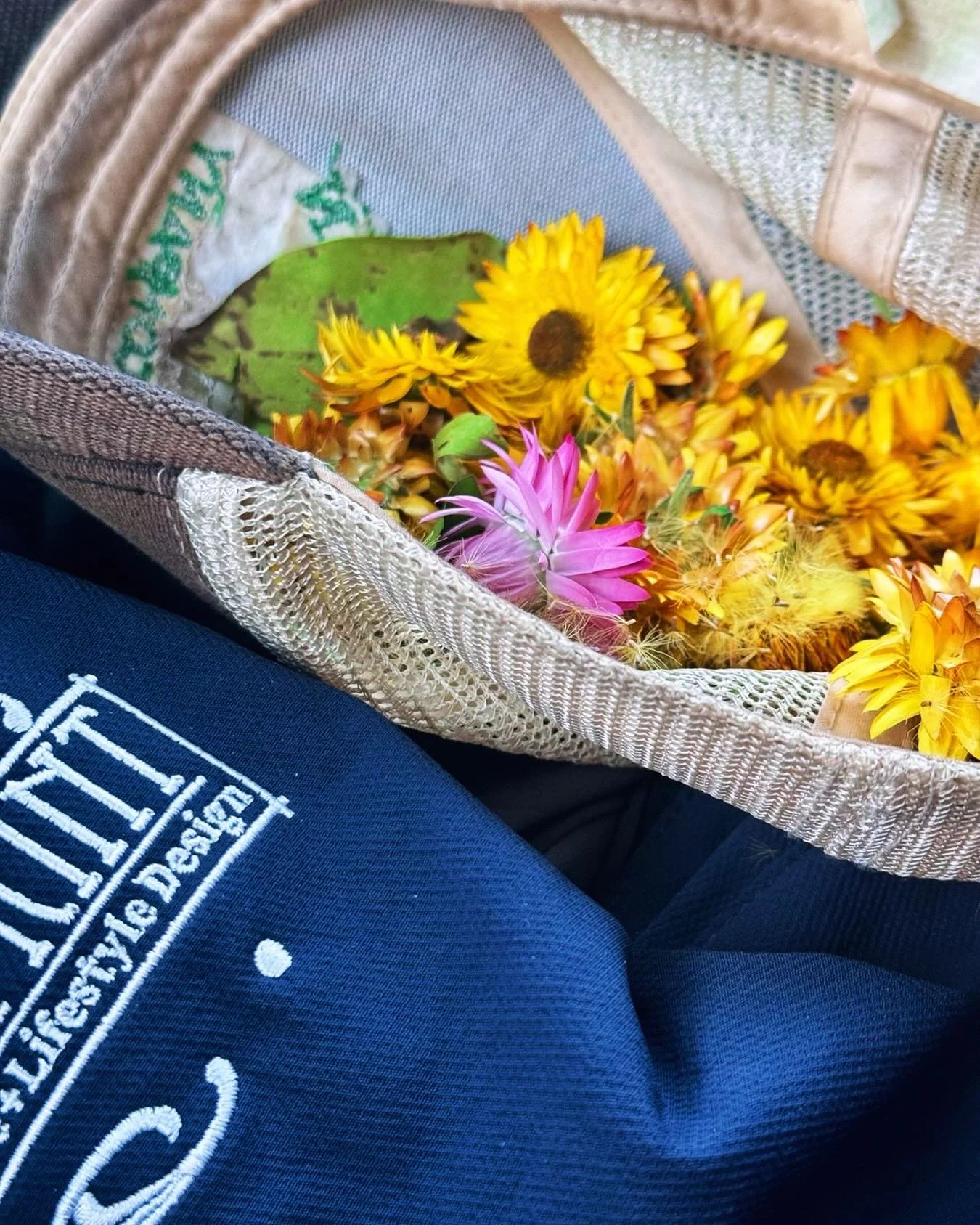 It was a very busy week, so it feels appropriate to roll into the weekend with a post expressing our gratitude!  Earlier this week during a site visit, the client&rsquo;s three very young children created a game where they picked flowers from the gar