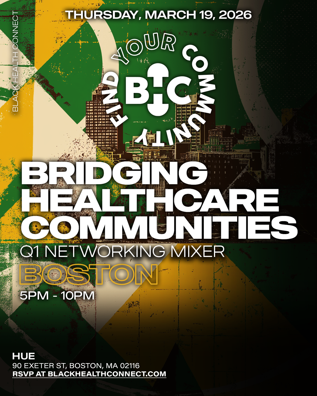 Black Health Connect Boston Mixer