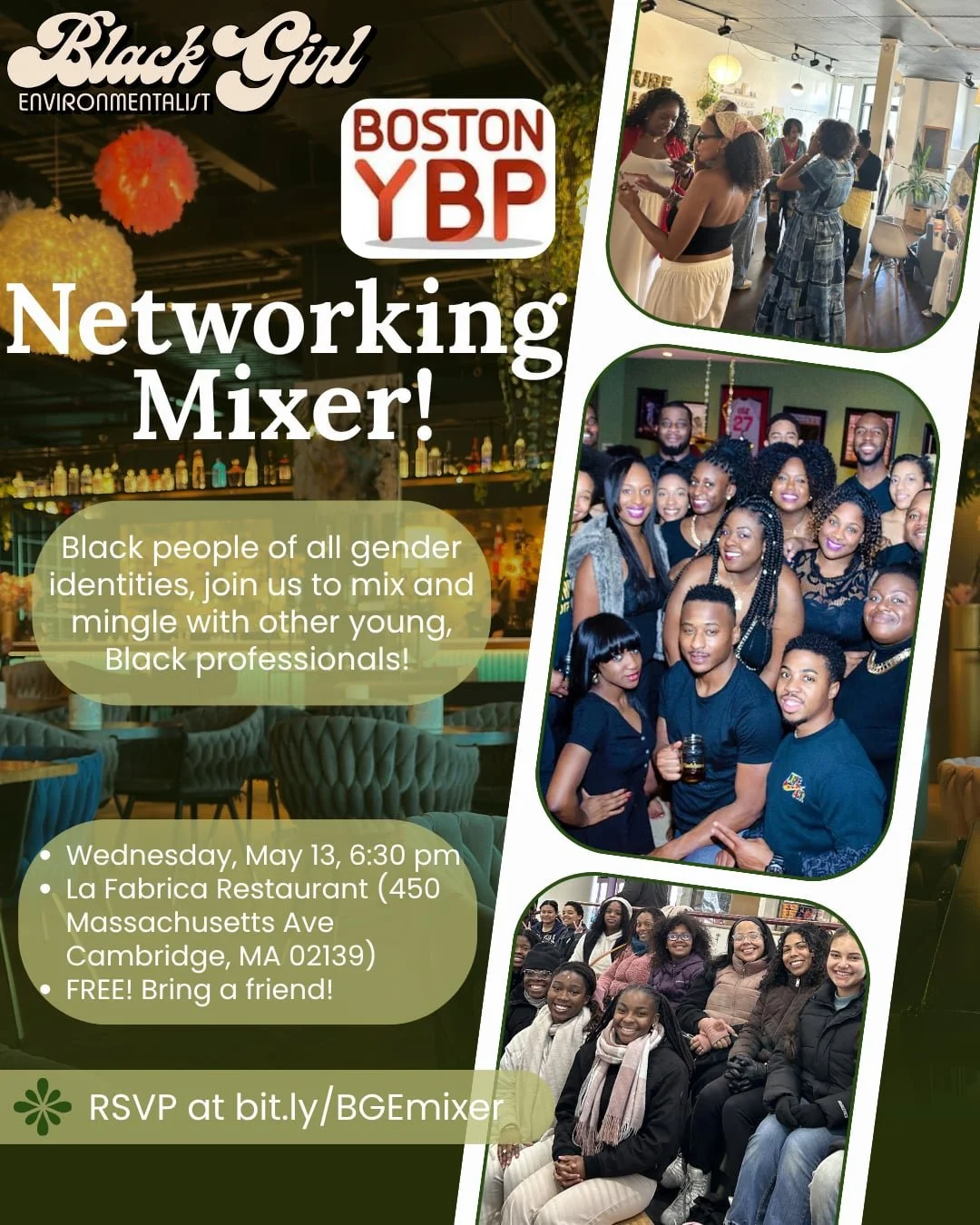 Boston YBP x Black Girl Environmentalist Networking Mixer