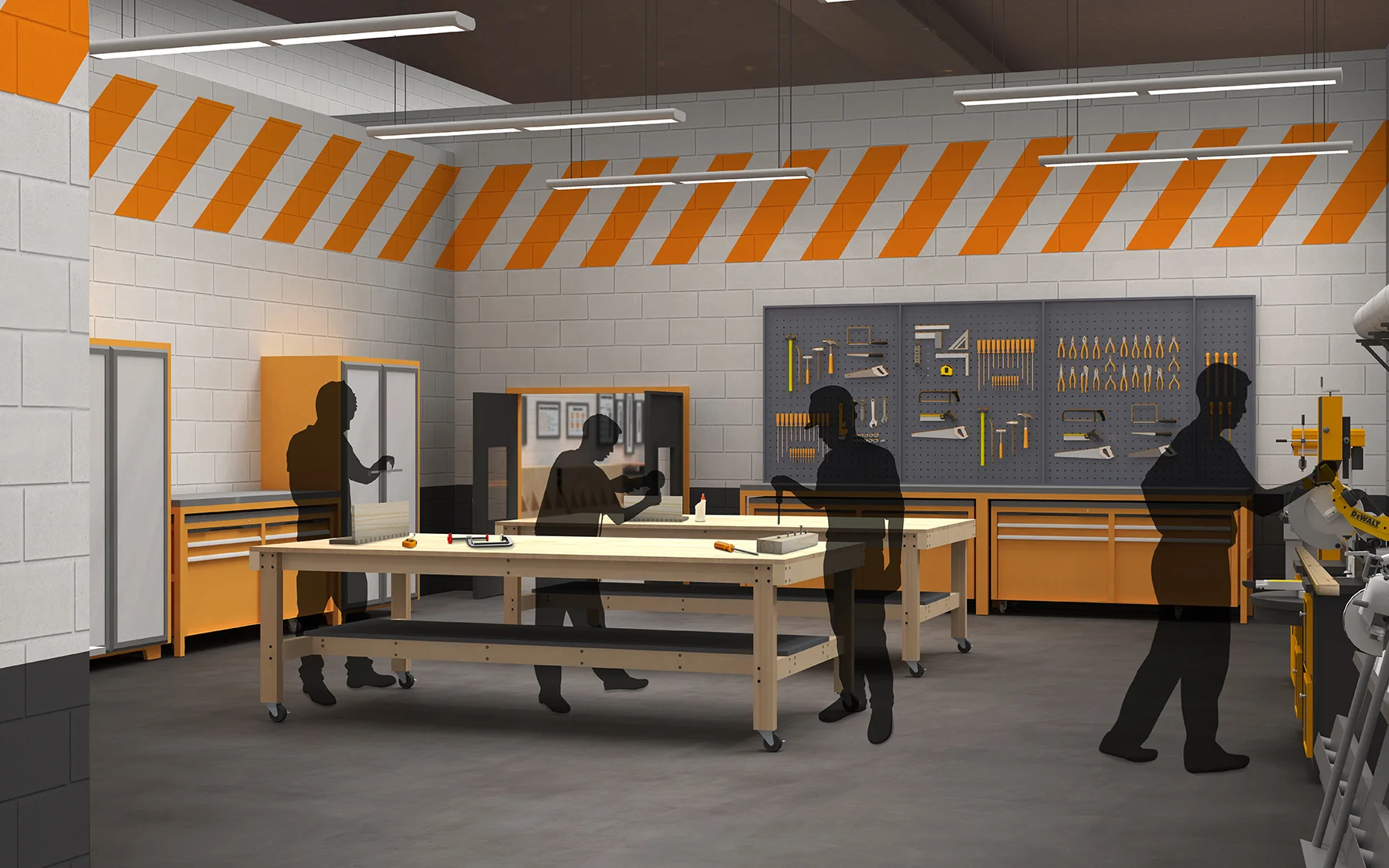Power tool workshop