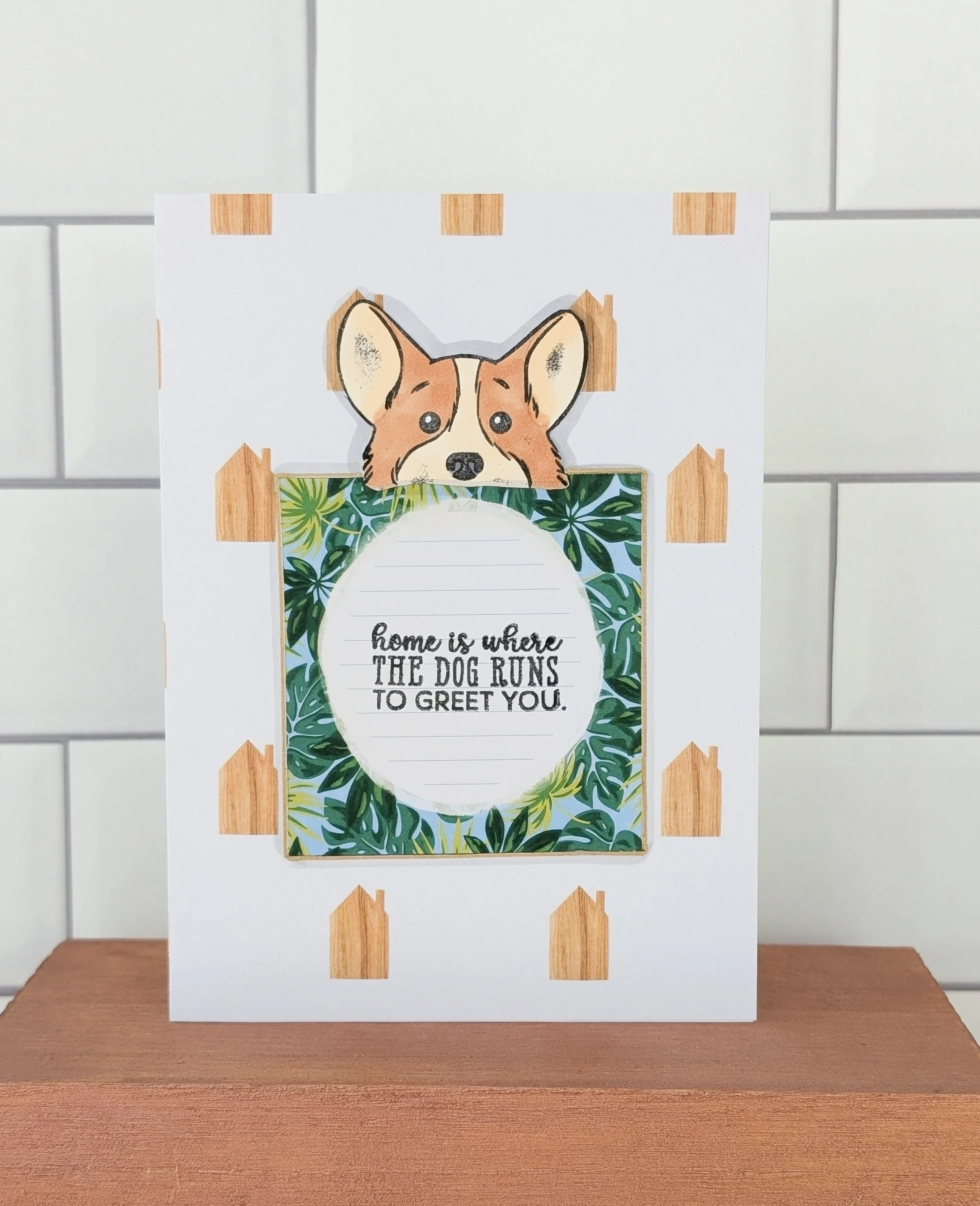 Corgi Pet Sitter Thank You Card