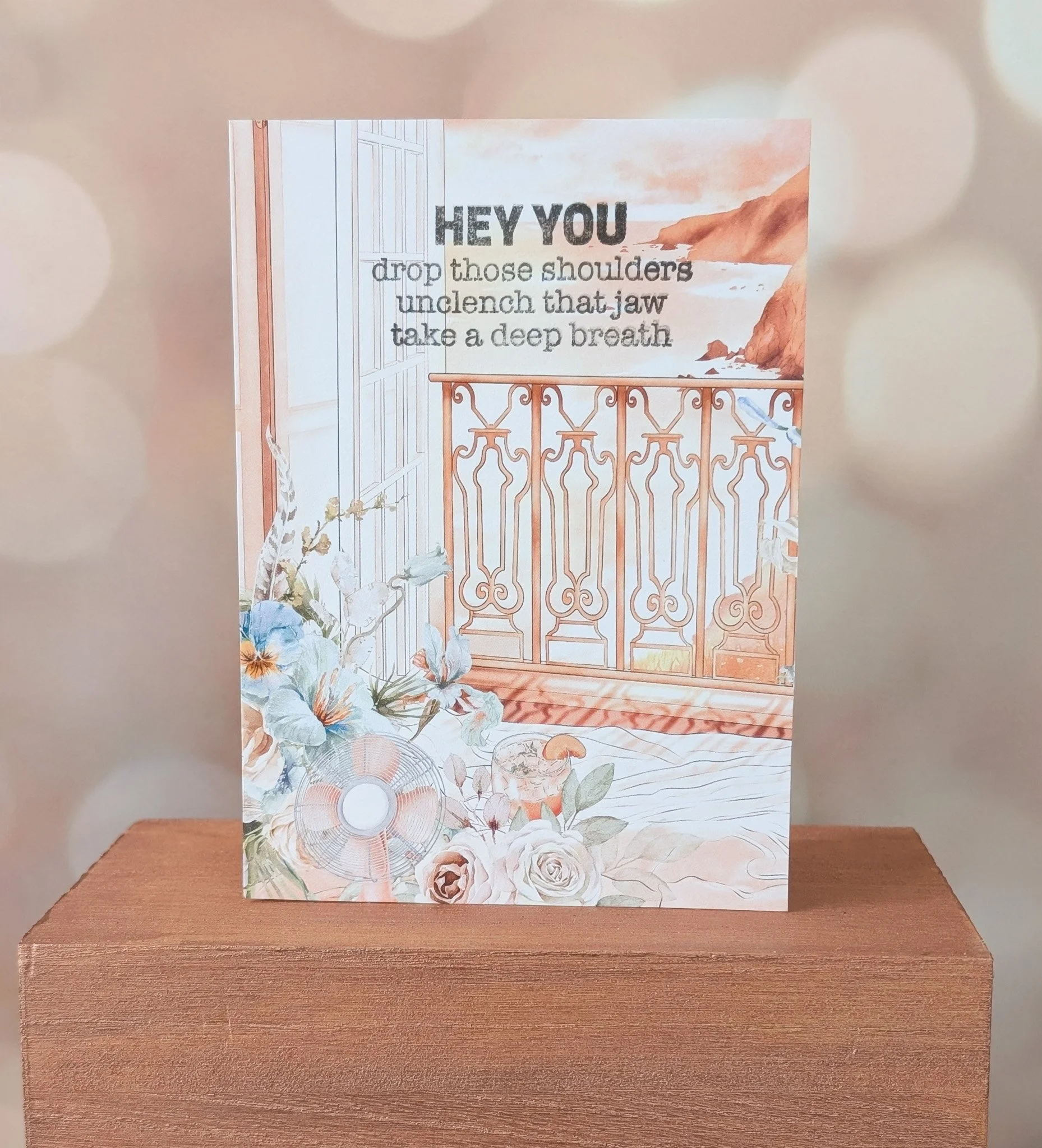 Ocean View Encouragement Card