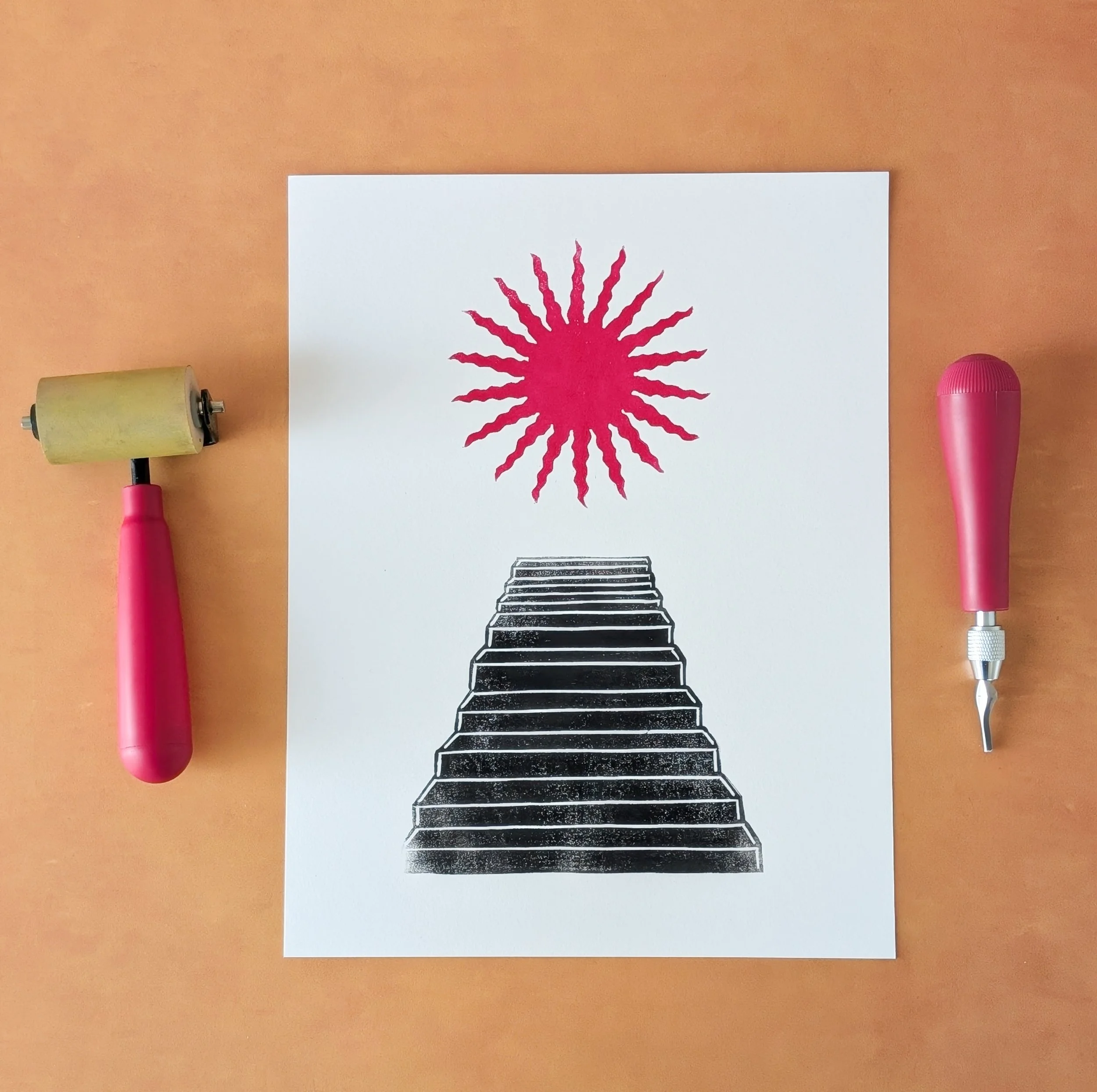 Magenta Sun Stairs (5).jpg