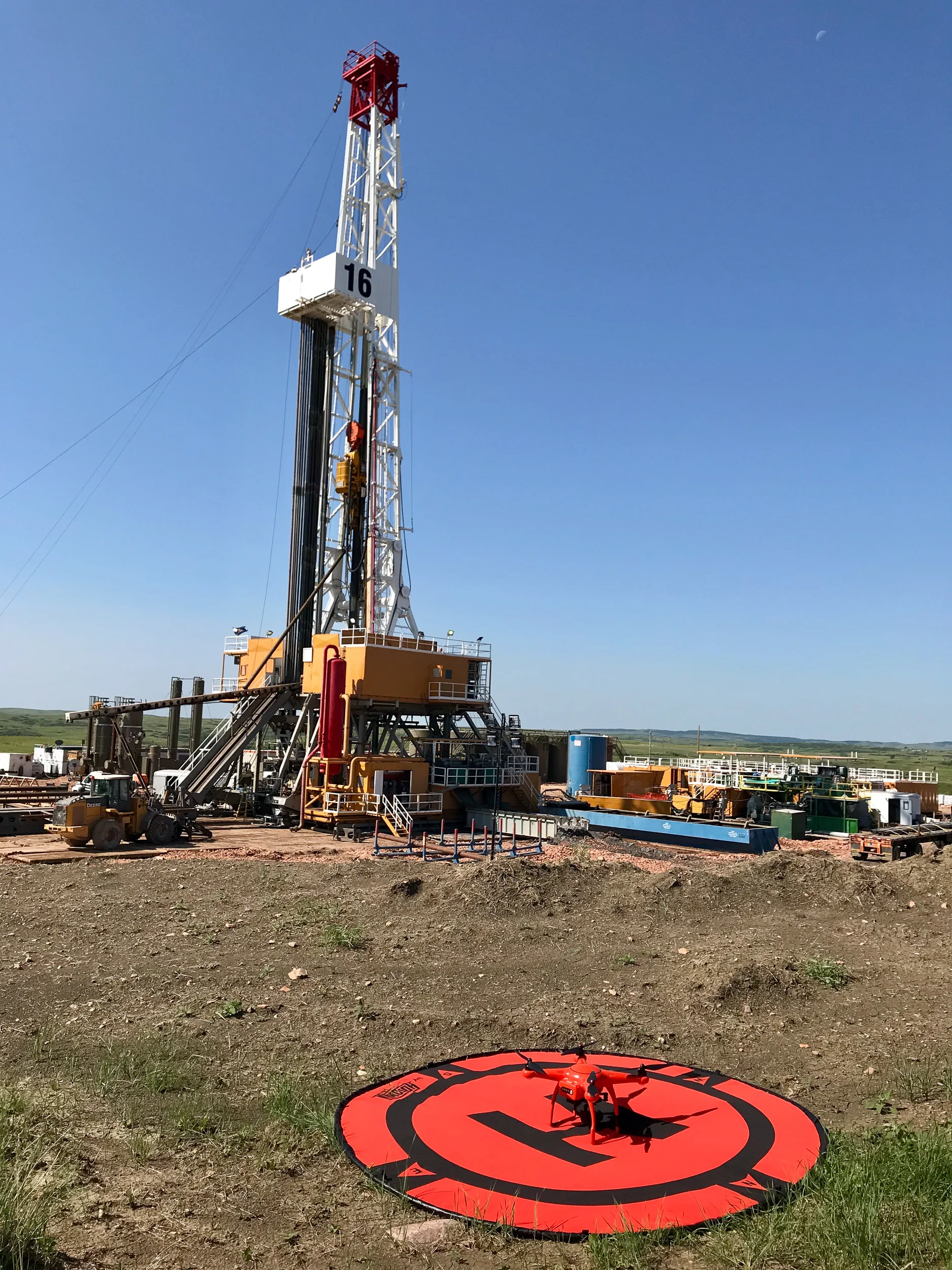 Drilling Rig and Drone