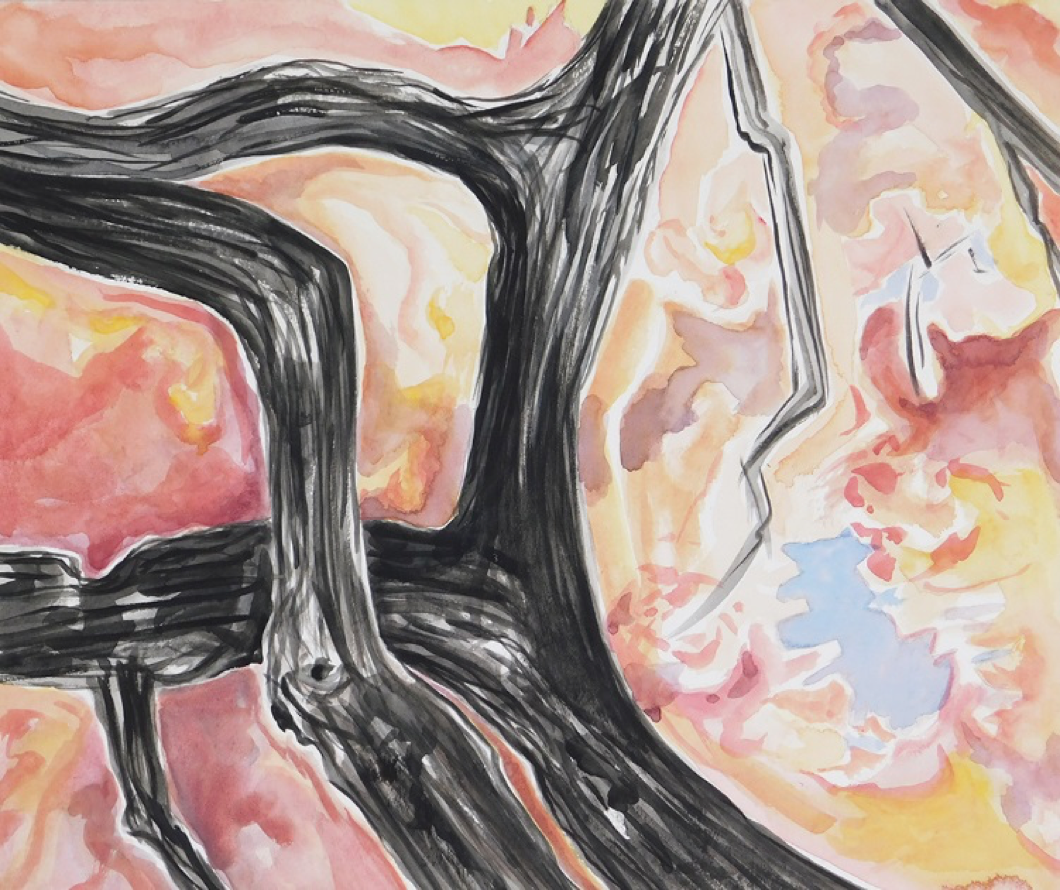 Blue in the Sea of Red