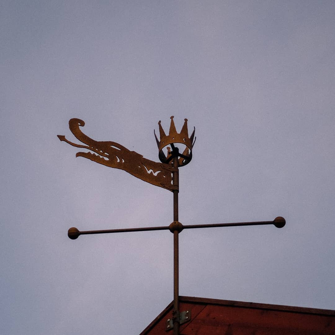 Vindfl&ouml;jel efter f&ouml;rlaga fr&aring;n 1700-talet.

#vindfl&ouml;jel #weathervane