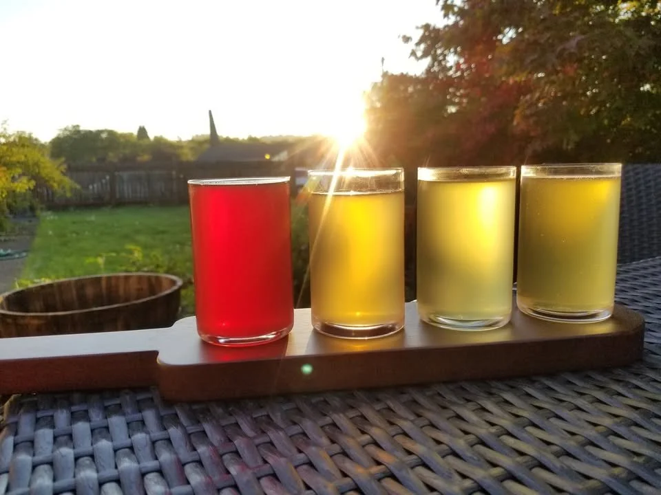 Mead tasting with Sleeping Giant Mead