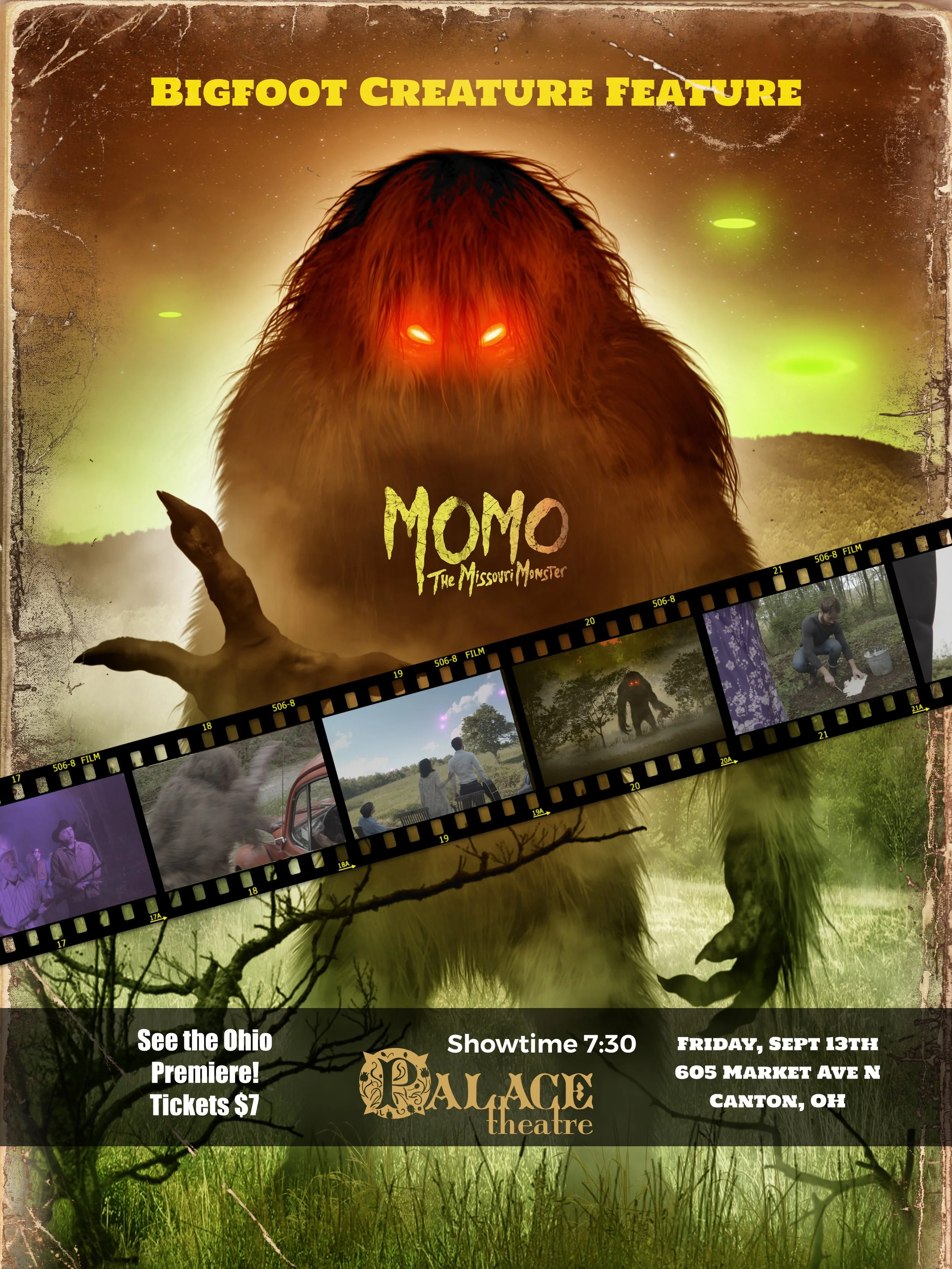 Next Friday the 13th Bigfoot Storms the Canton Palace Theatre!