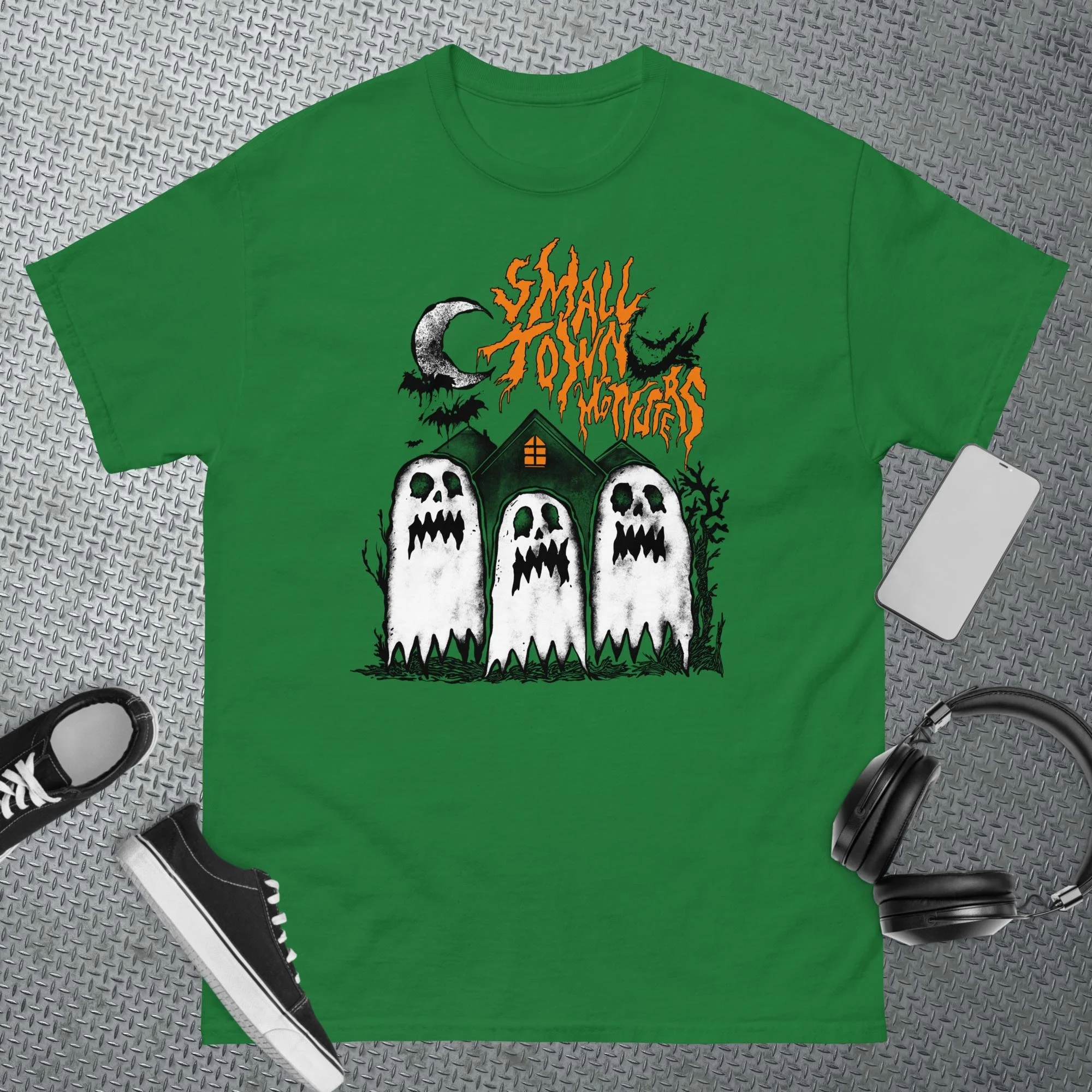 unisex-classic-tee-turf-green-front-6adf5aa446599.jpg