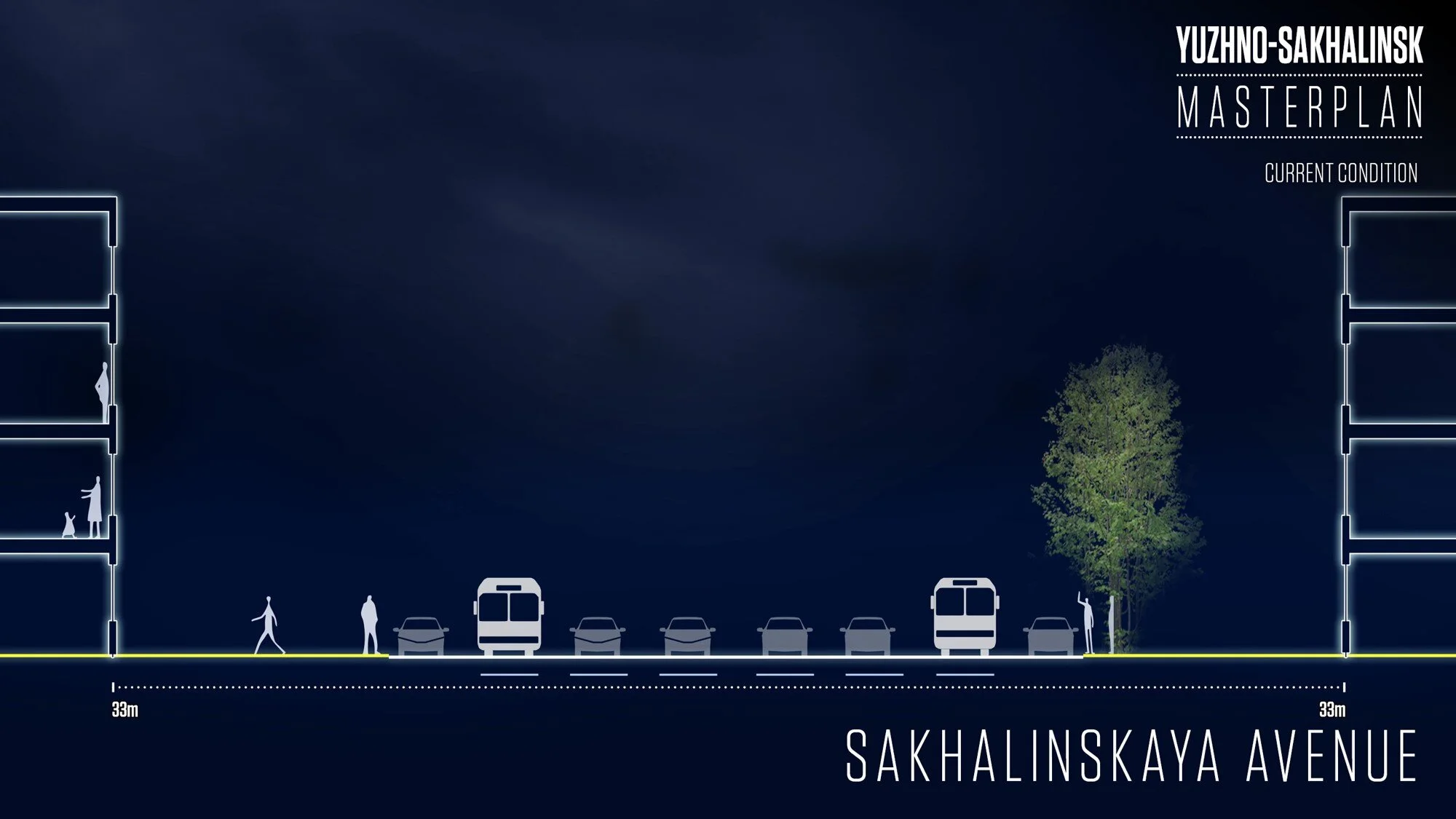 Sakhalinskaya Avenue (before)