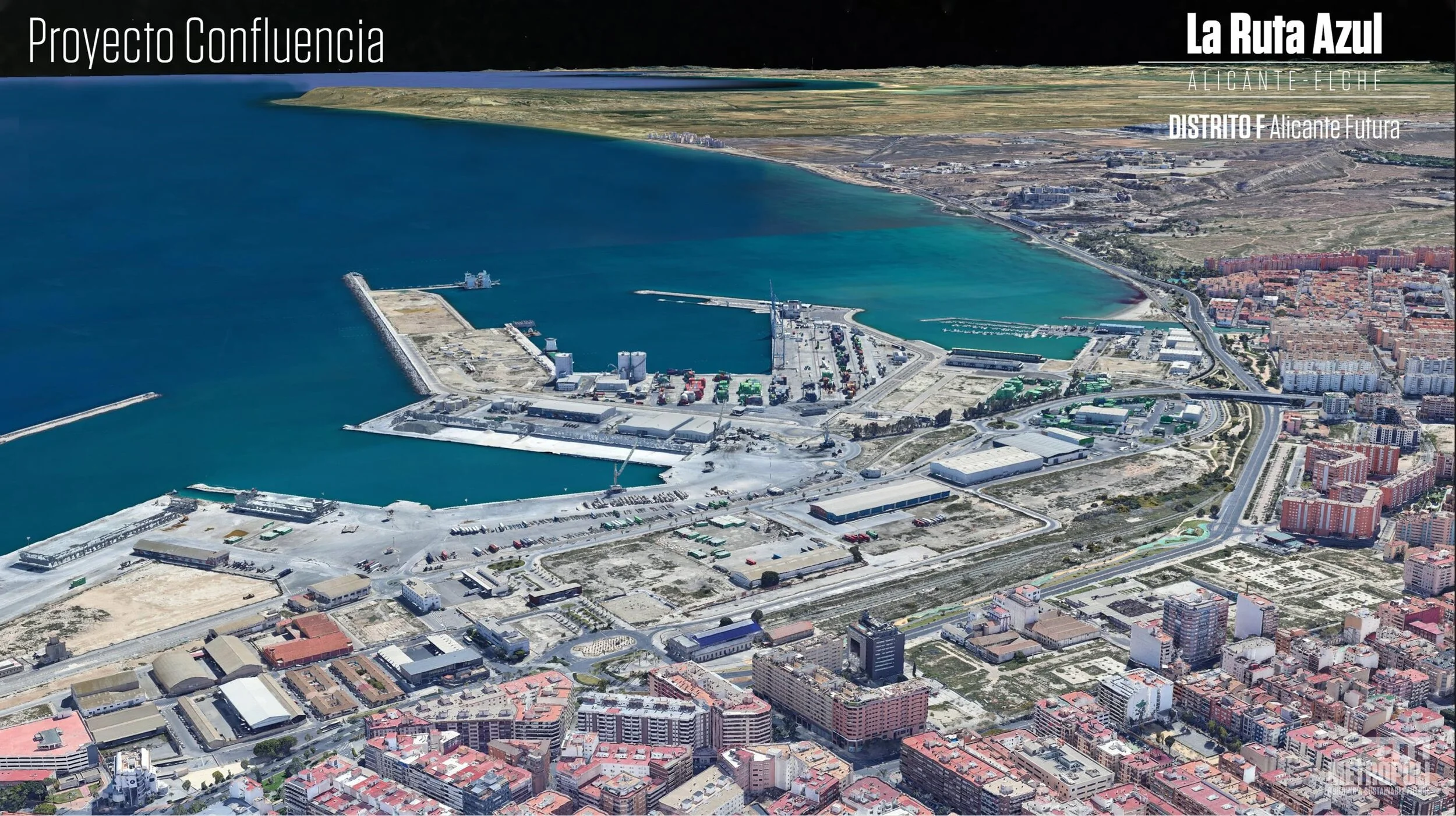 Central dock (before)