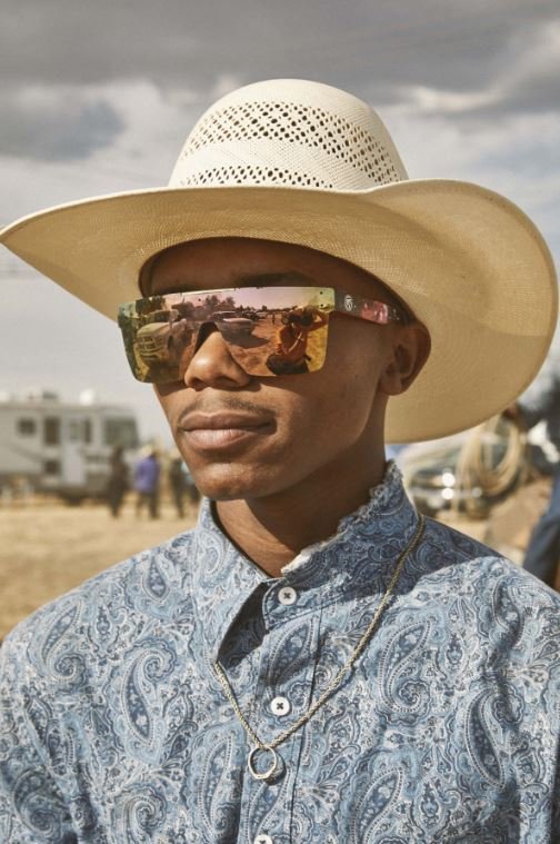  Cowboy Jordan Miller photographed at the 2021 Loyalty Riderz campout in Lodi, California.    