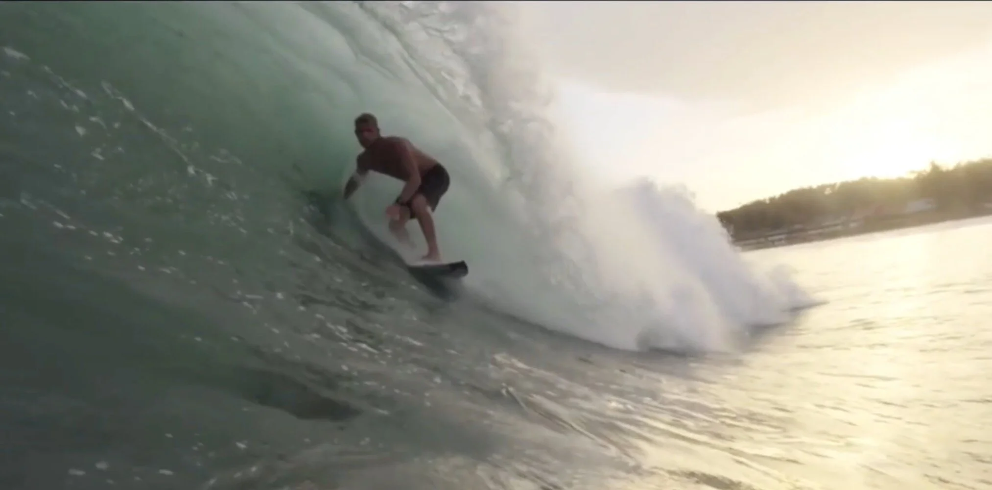 Surfing North Sumatra