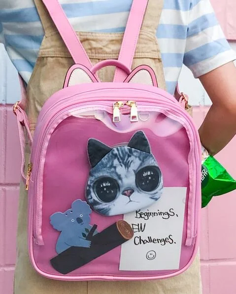 YH-BG-002 Ita Bag Animal Ears - Pink.JPG