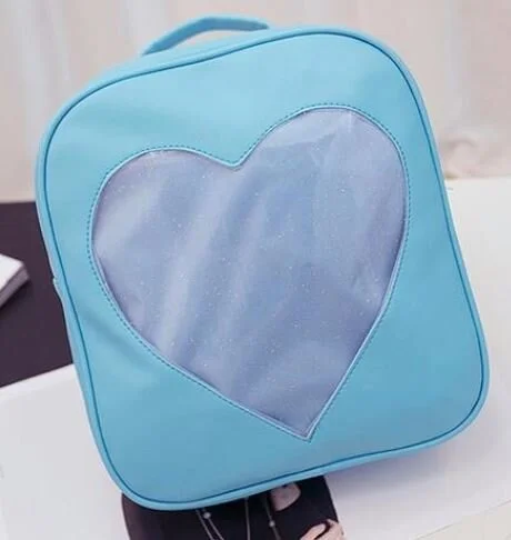 YH-BG-001 Ita Bag - Glitter Heart Blue 1.JPG