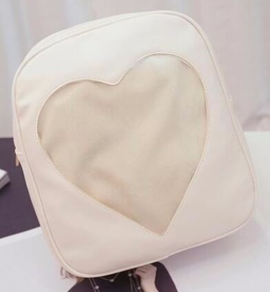 YH-BG-001 Ita Bag - Glitter Heart White 2.JPG