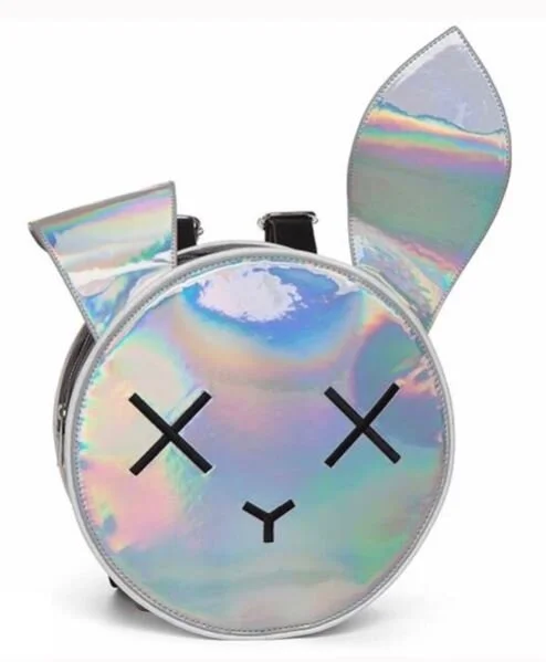 Bunny Holographic Backpack 1.JPG