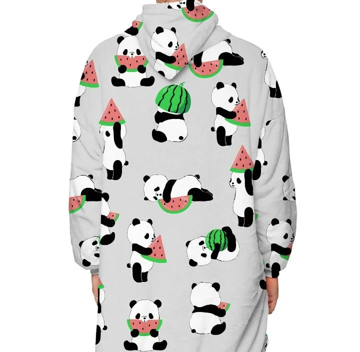 Panda Watermelon Huge Plush Hoodie.JPG