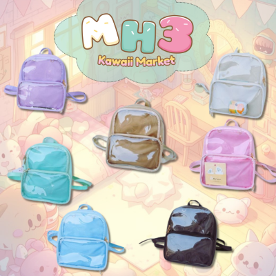 Kawaii Double Pocket Ita Backpack