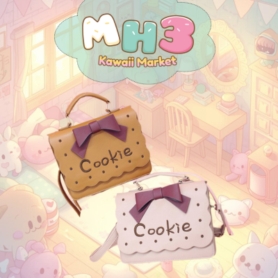 Sweet Cookie Bow Shoulder Bag