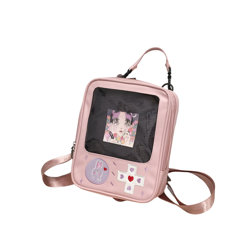 Ita Bag - Game Console Large Pink edit.png