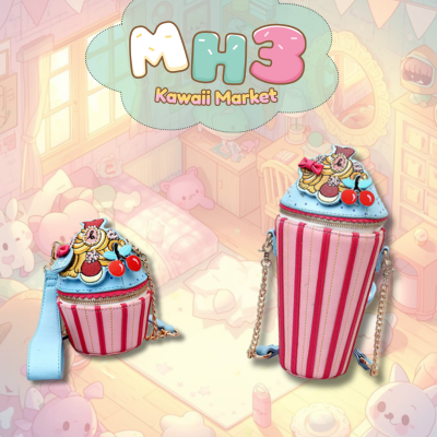 Sweet Treat Sundae Crossbody & Mini Wristlet Set 🍨