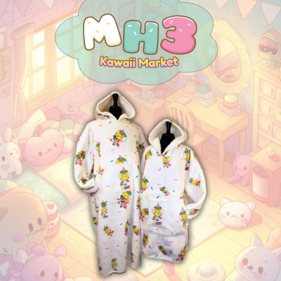 Kitsumi Dreamland Oversized Plush Blanket Hoodie