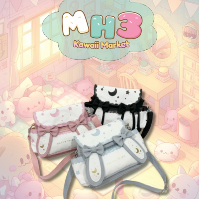 Moonlight Bunny Dreams Crossbody Bag