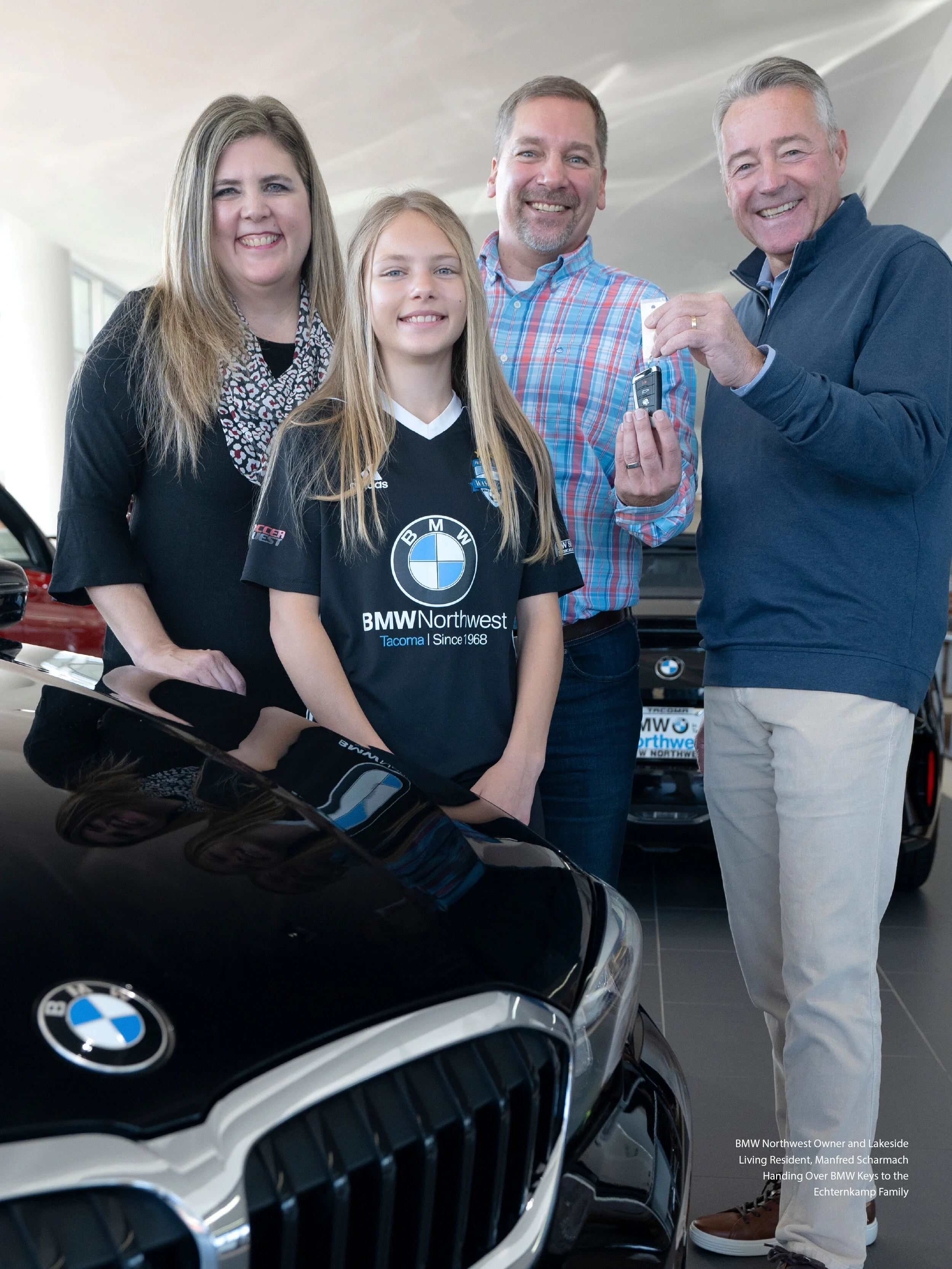 Washington Premier Football Club Wins BMW Northwest's Raffle ??? Randall ...