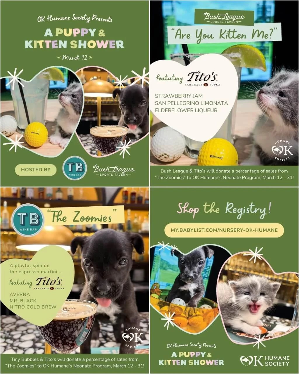 OK Humane Society Puppy & Kitten Shower