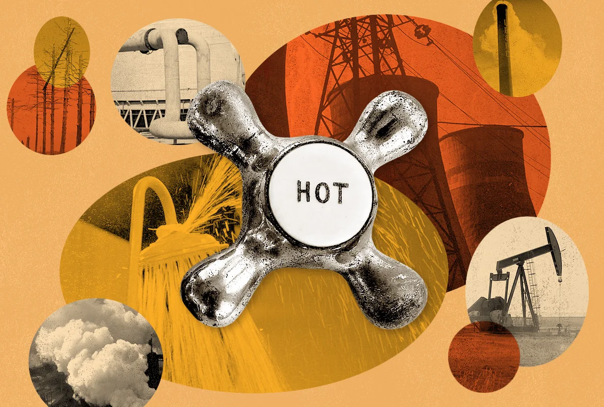 Illustration for The New York Times Climate Fwd: newsletter, January 16, 2019 (AD Claire O'Neill)