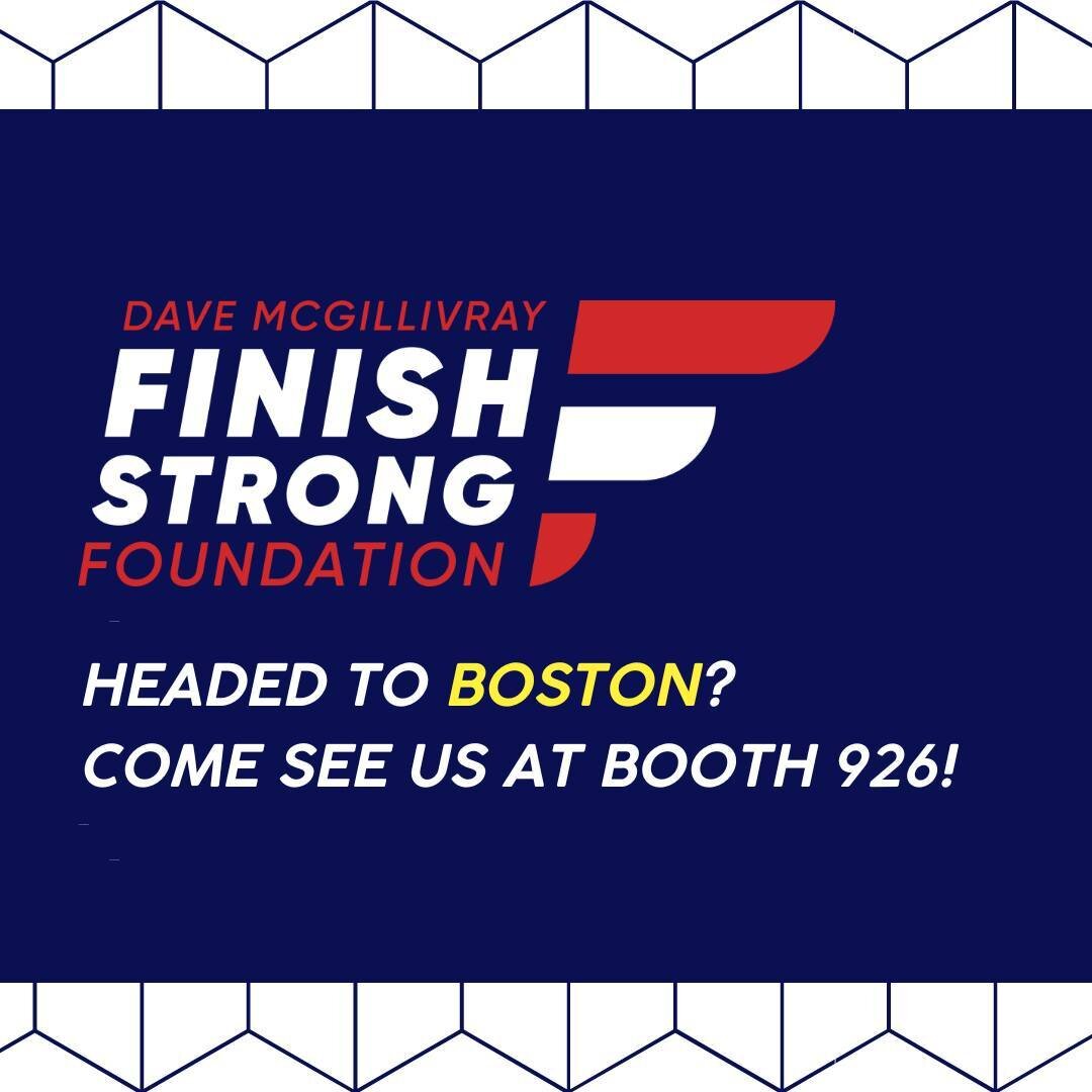 Stop by to grab giveaways, shop books, and take photos breaking the tape with Flat Dave! Our team will be at the Boston Marathon Expo sharing our mission and vision with attendees all weekend long.

Plus, head to the Expo Live Stage at 1 p.m. on Frid