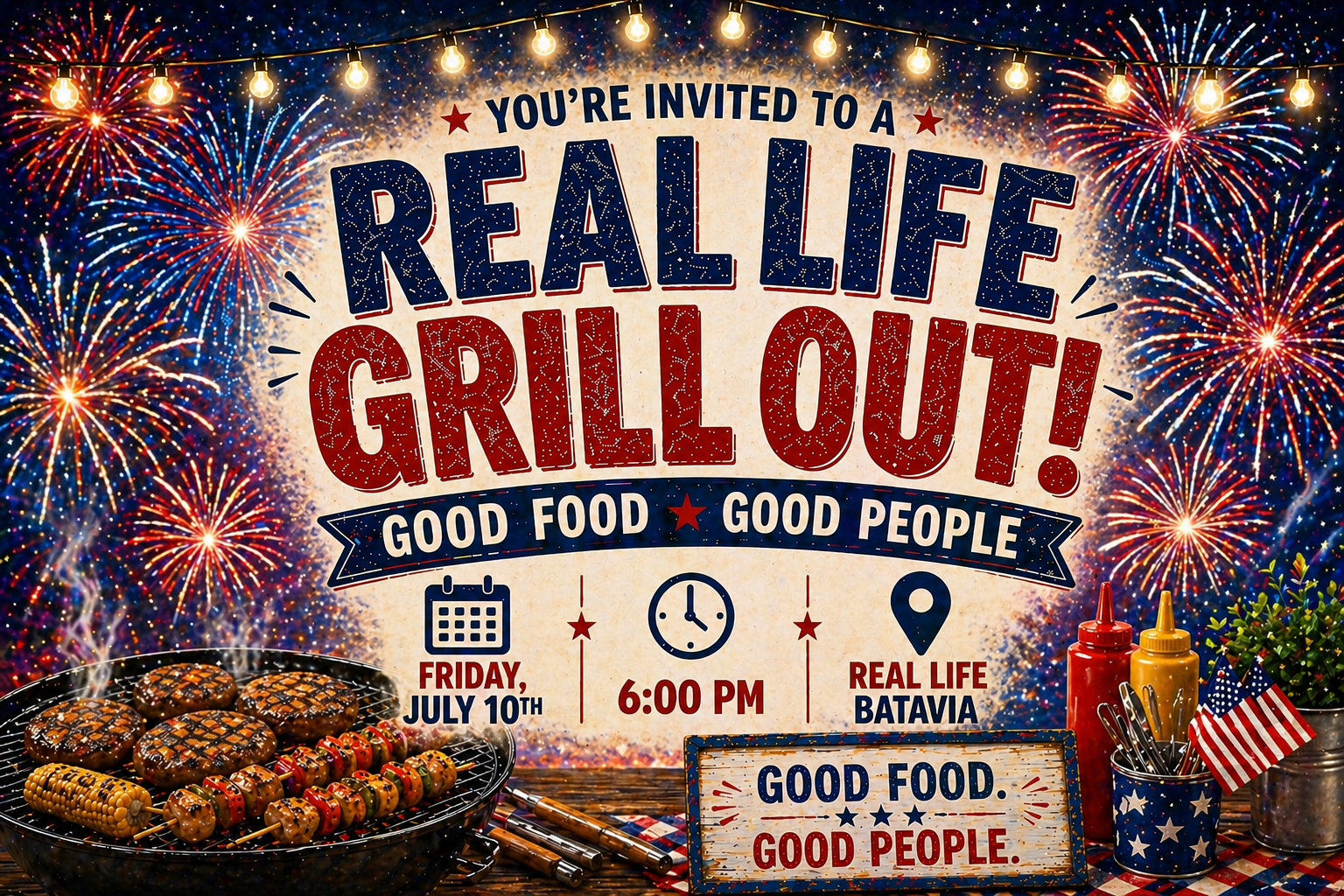 Real Life Grill Out