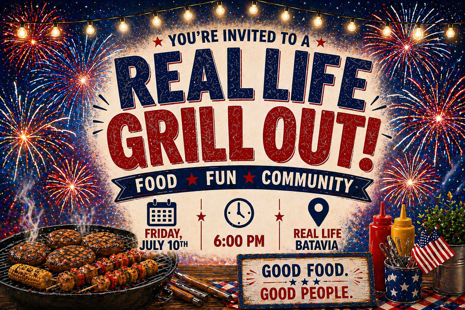 Real Life Grill Out