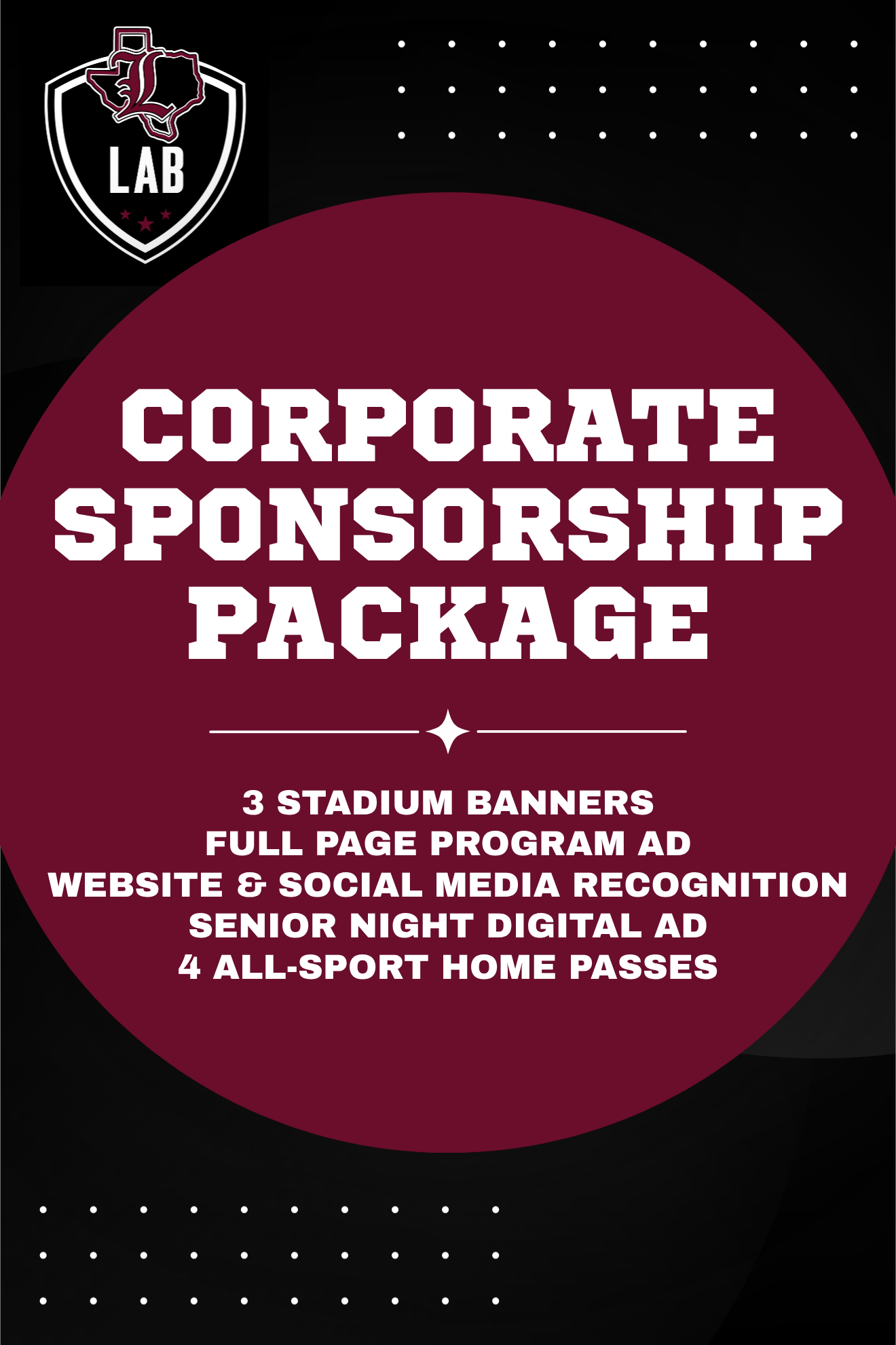 2026-2027 Corporate Sponsorship Package