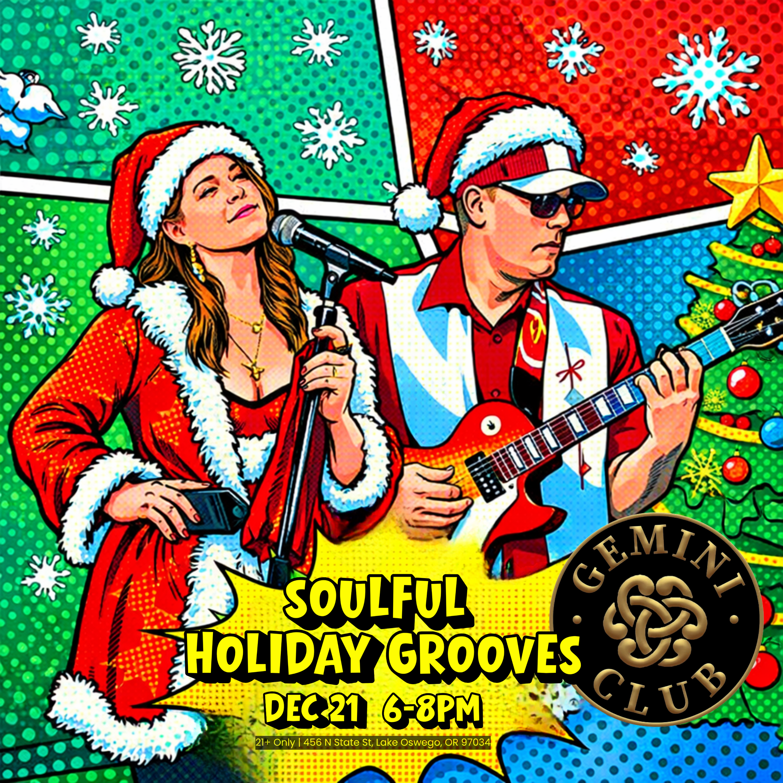 3rd Sunday Soulful Holiday Grooves ft Sarah Lodge &amp; Dan Polidori