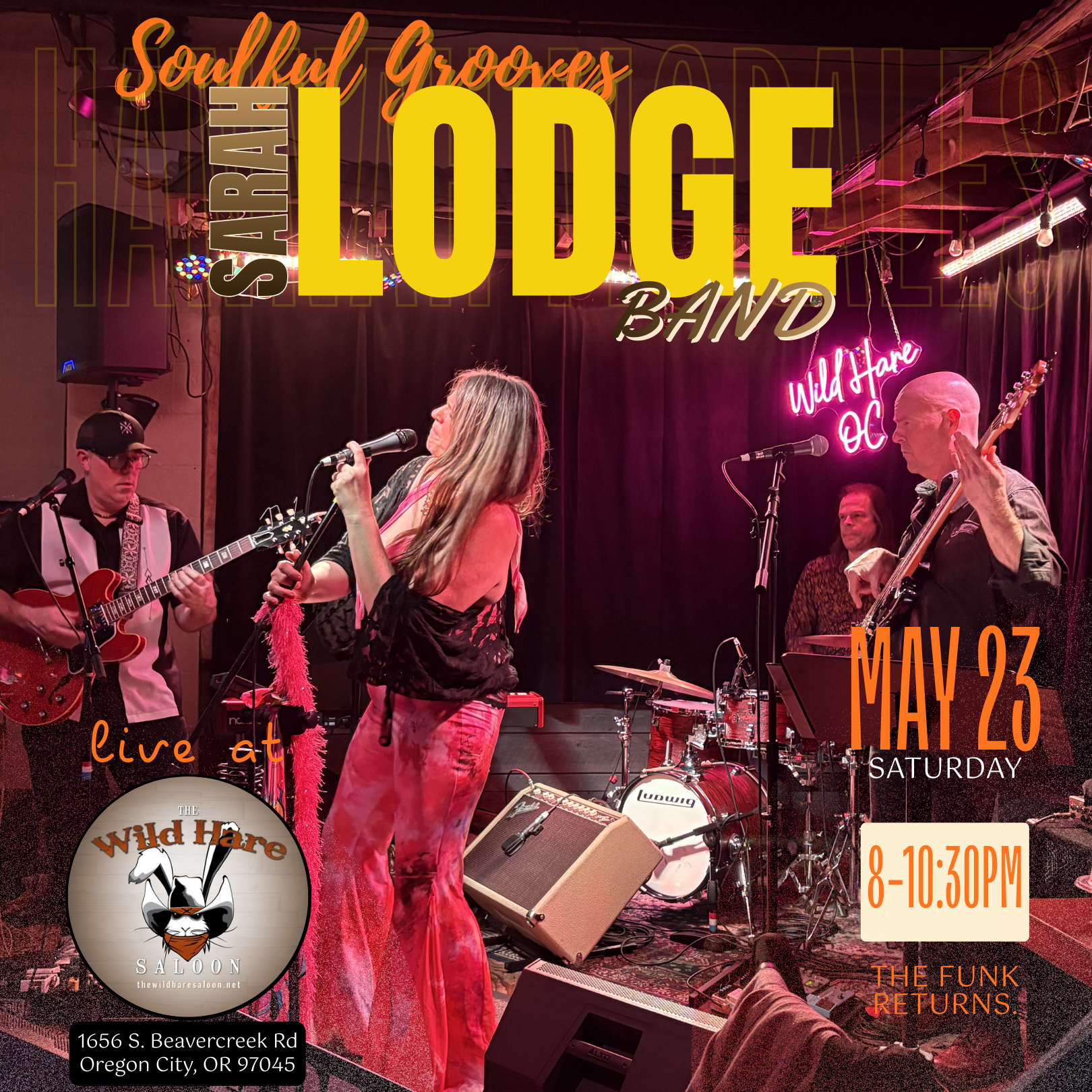 Sarah Lodge Band at The Wild Hare Saloon (Oregon City)