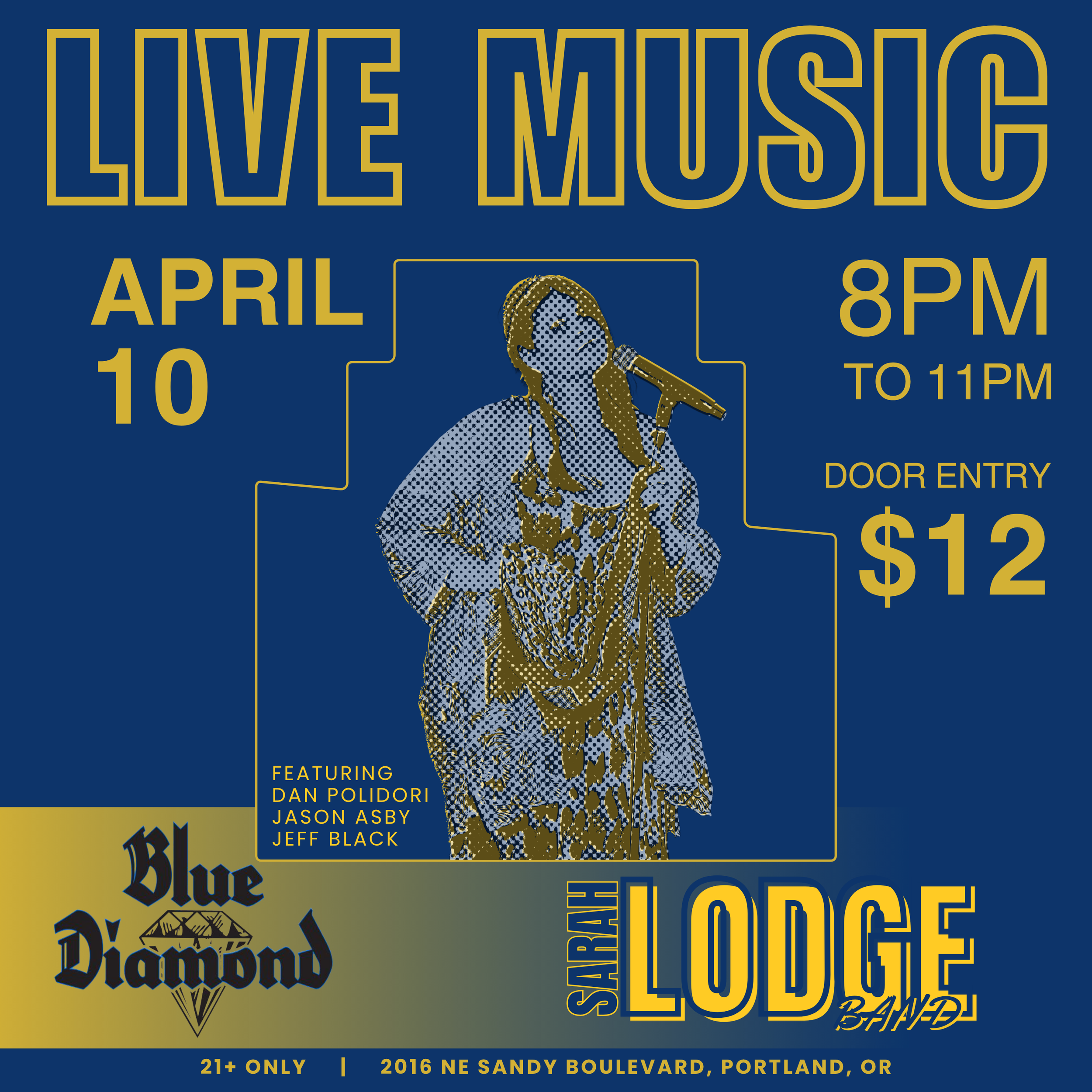 Sarah Lodge Band at The Blue Diamond 