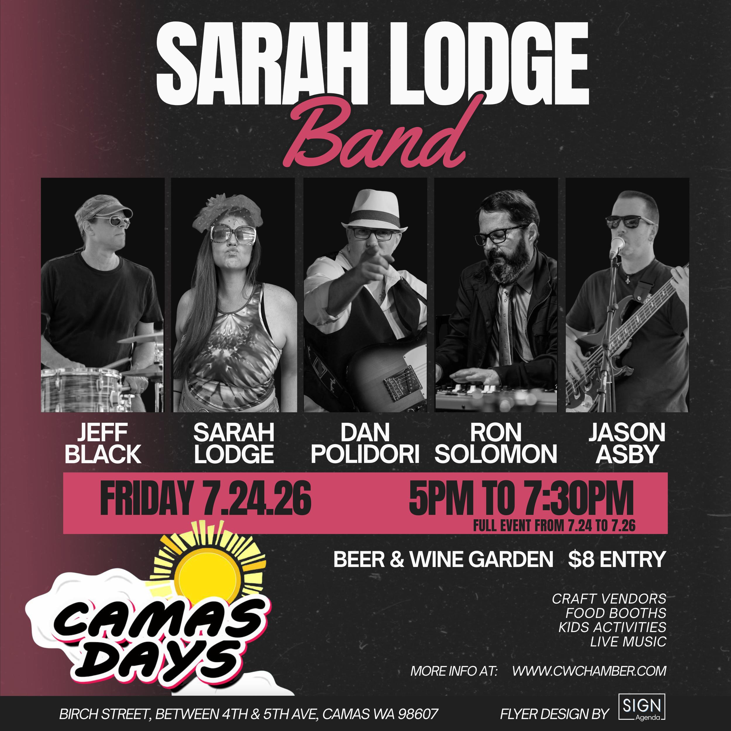 Sarah Lodge Band at Camas Days (WA)