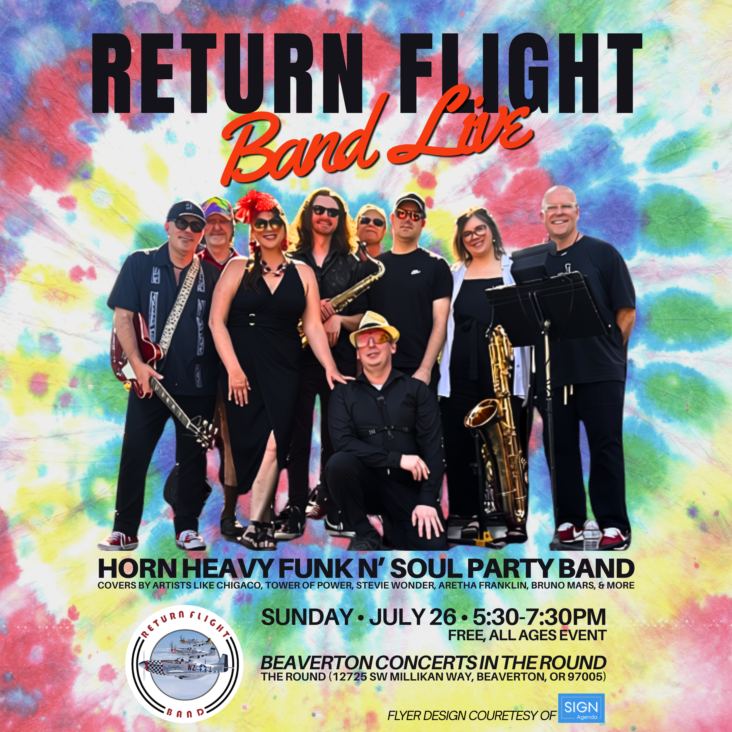 Return Flight Band at Concerts In the Round (Beaverton, OR)