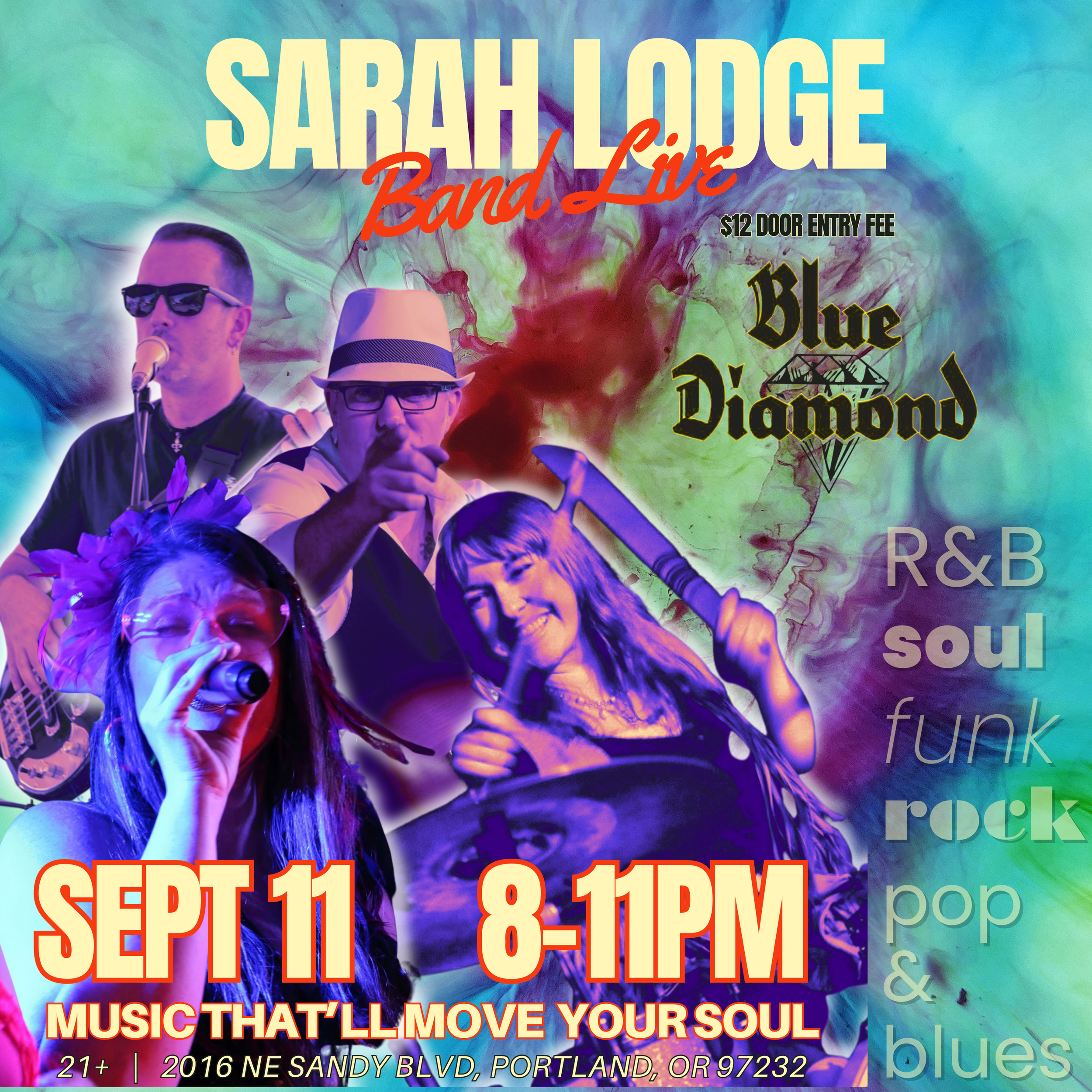 Sarah Lodge Band LIVE at The Blue Diamond Bar &amp; Grill
