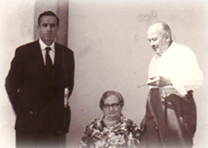 Great Grandfather Pietro Sr. and grandfather Pietro Jr. ( circa 1932 )