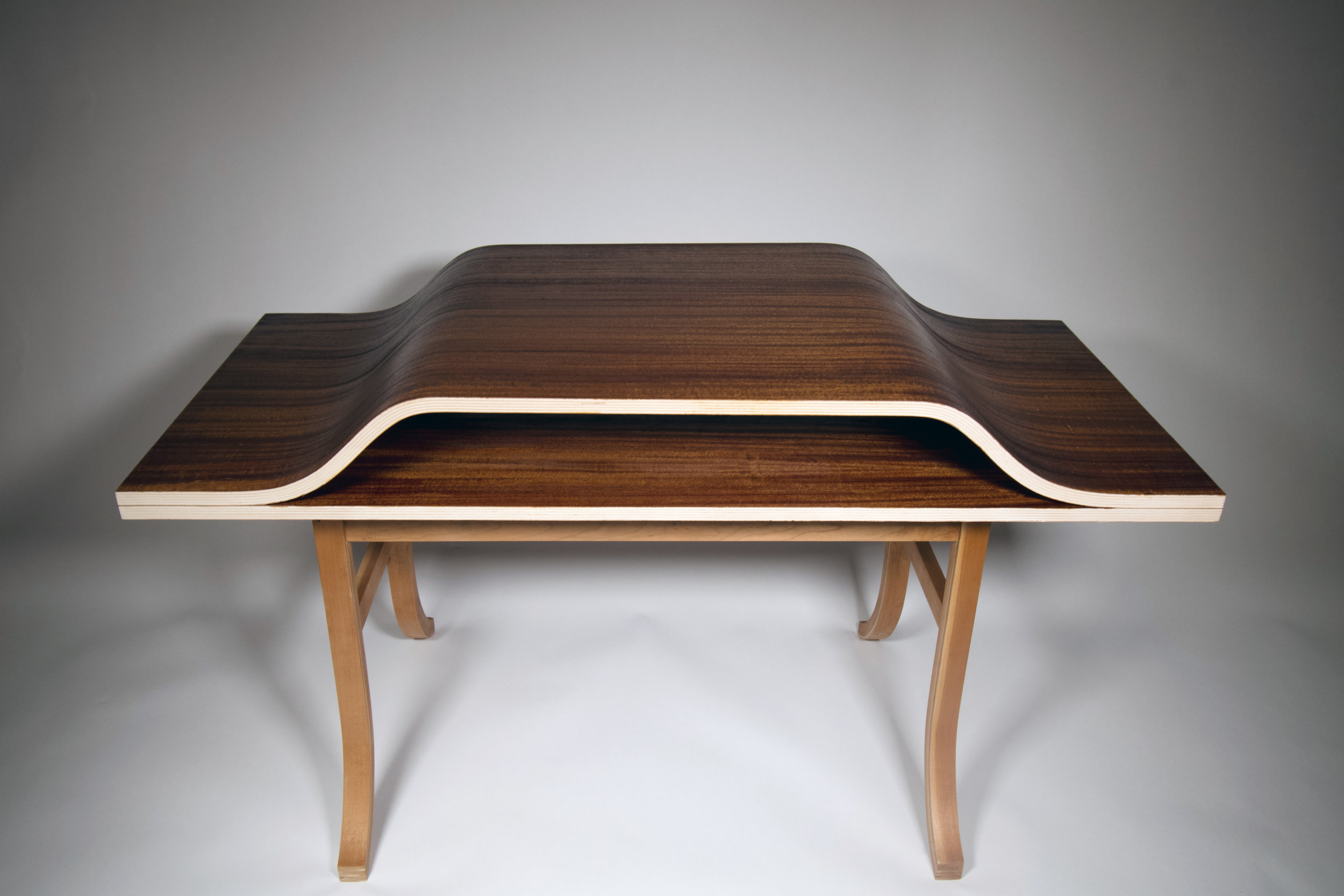 Bent Wood Table — Marshall Geier Design
