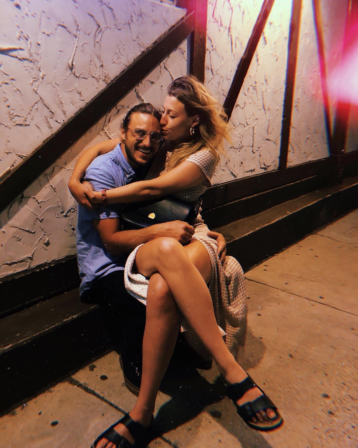 me, my sweetie, and my legs