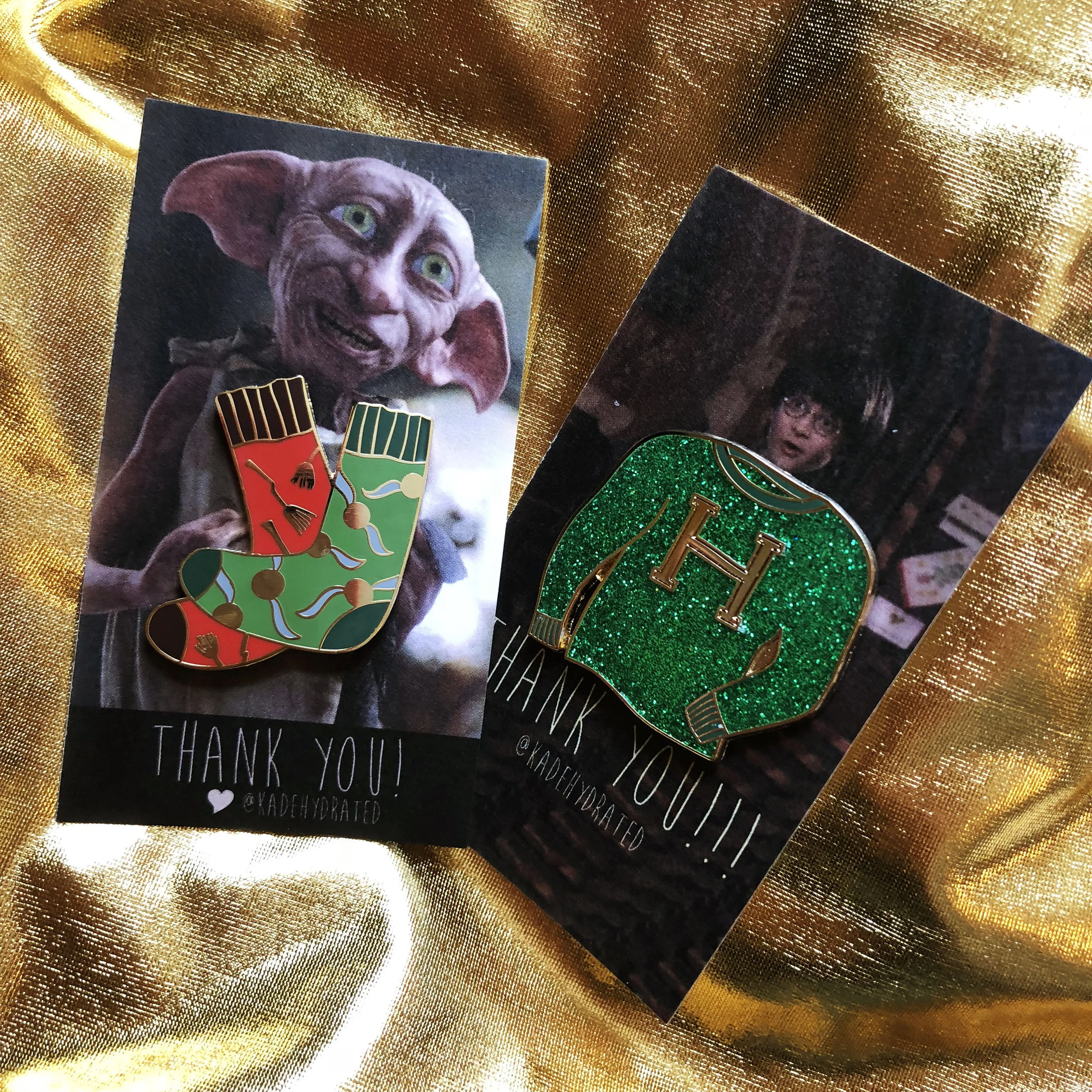 HP Sweater and Socks Pins